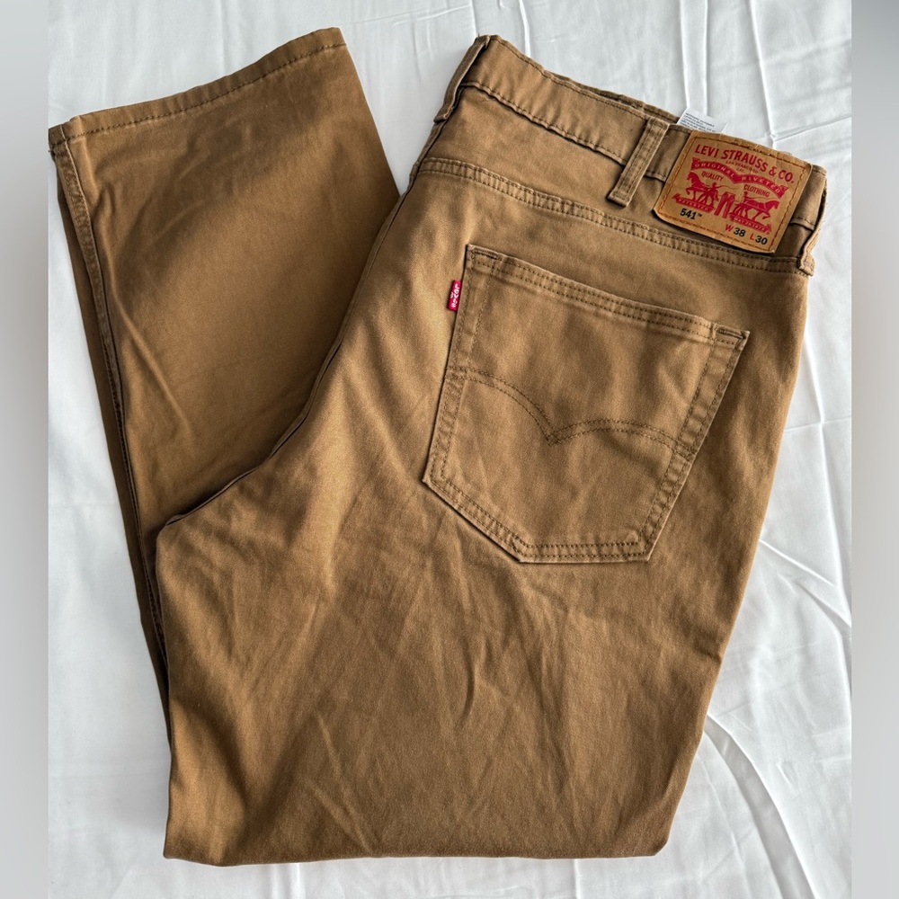 Levi's Tan 541 Denim Pants Size 38 x 30